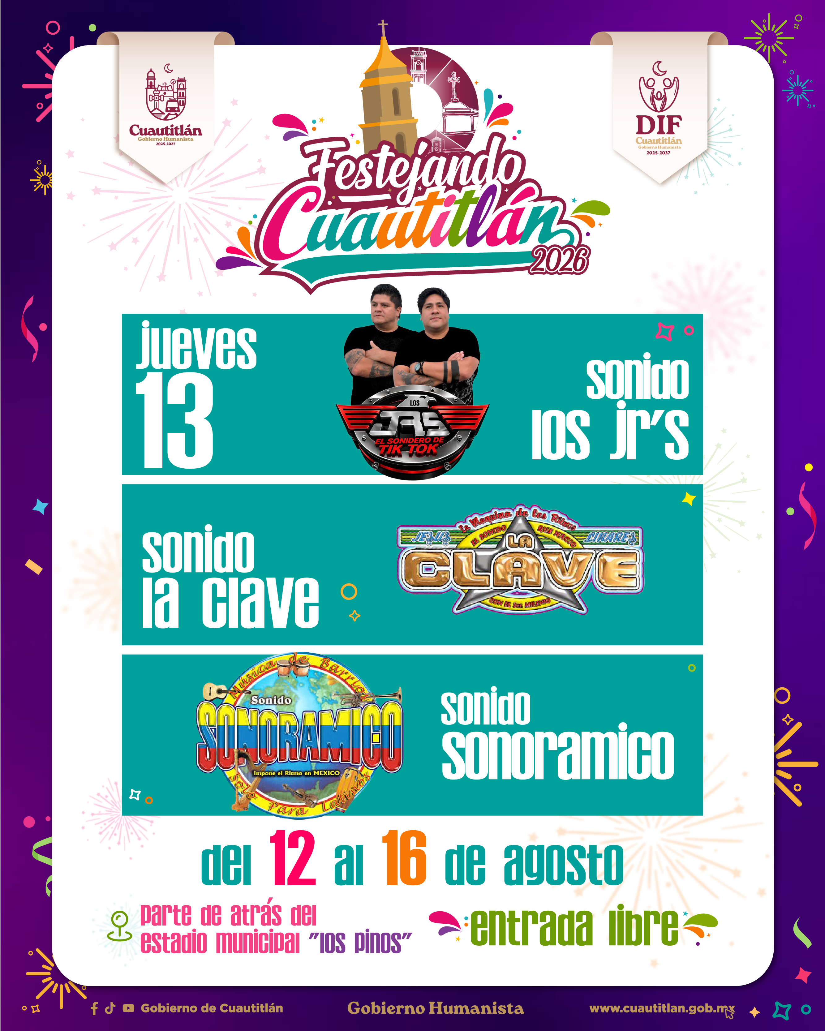 Viernes 14 de Agosto - Alemán, Adán Cruz, Muelas de Gallo